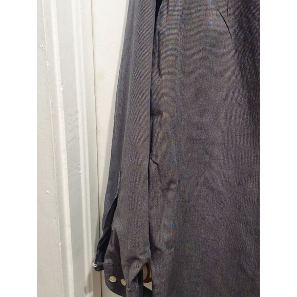 Joseph & Feiss International Men's Dress Shirt Size M Gray - Picture 13 of 15
